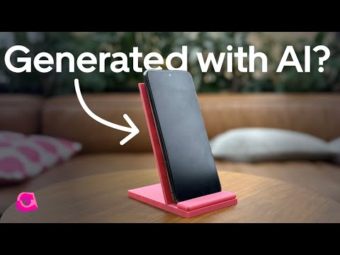 How To Make a $0.16 iPhone Dock with AdamCAD AI 3D Modeling