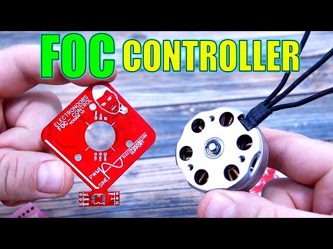 FOC Driver Controller PCB - Slow Brushless Control