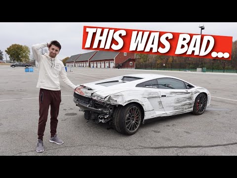 Lamborghini Disaster! 5 Days In and It's Already Crashed