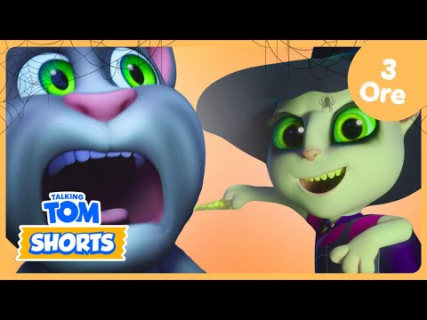 Spettacolo Magico Spettrale! 🎃😱 | BUON HALLOWEEN! 👻 | Compilazione di Cortometraggi di Talking Tom
