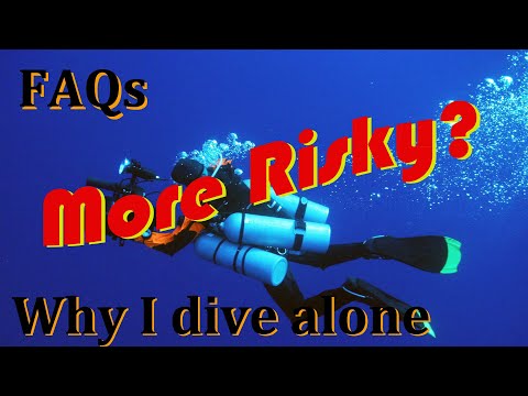 Is solodiving more risky? Reaction on last video