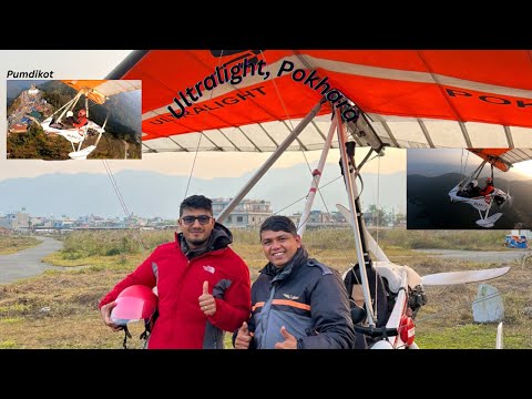 Ultralight Flight Over Pokhara 🚀 || Sky Adventure in Nepal || Fly Like a Bird || Abhi Babu || Ultra