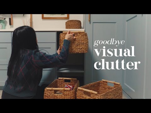 How to organize the ugly things (+ small space ideas)