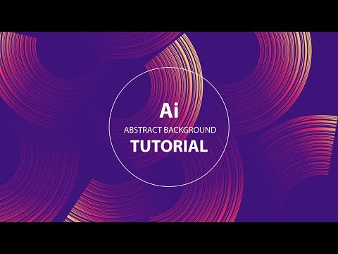 How To Create A Minimal Geometric Abstract Background In Adobe Illustrator