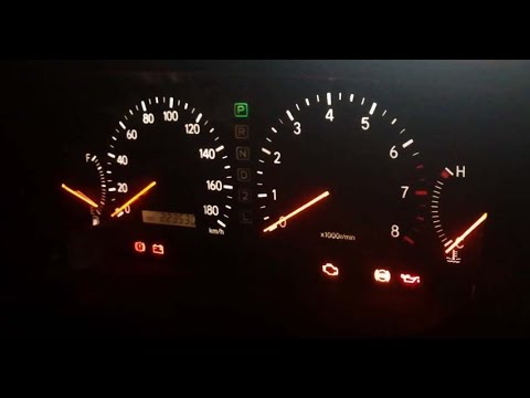 Самодиагностика двигателя 5S-FE и замена датчик охлаждающей жидкости