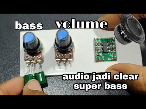 power pam8403 increase bass and volume