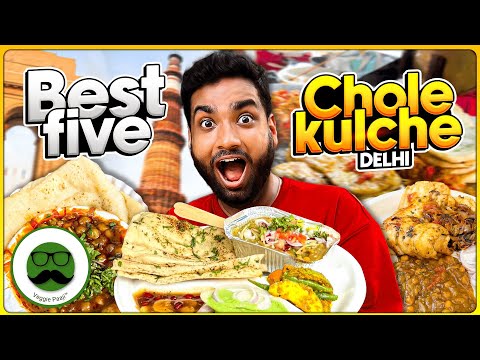 5 Best Chole Kulche Street Food in Delhi You Need to Try | Veggie Paaji