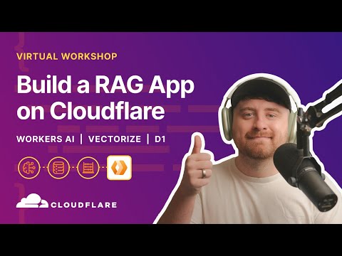 Let's build a RAG App with Llama2 (Cloudflare Workers AI, Vectorize)