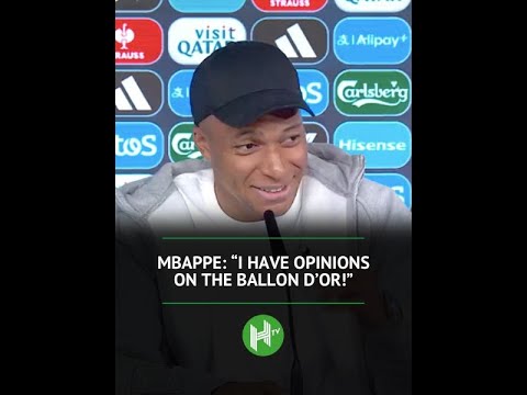 Mbappe on the Ballon D'Or🔥👀