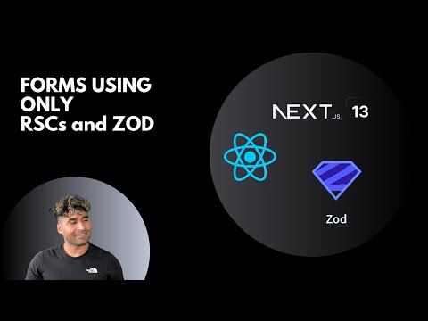 Build FORMS ON THE SERVER using RSCs and Zod
