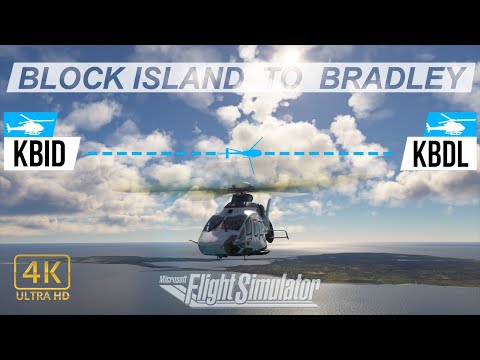 MSFS || HPG H160 || Block Island (KBID) ✈ Bradley (KBDL)