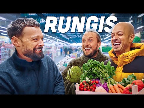 Dans le plus grand marché d'Europe avec Xavier Pincemin (Carlito confond la banane et la courgette)