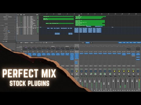 CORRECT YOUR MIXING MASTERING WITH ONLY LOGIC PRO X STOCK PLUGINS | PROFESSIONAL SOUND