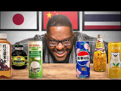 I Tried 17 of the Weirdest Asian Drinks