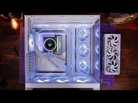 NZXT H9 Flow RGB Plus in depth build guide (step by step NZXT PC setup)