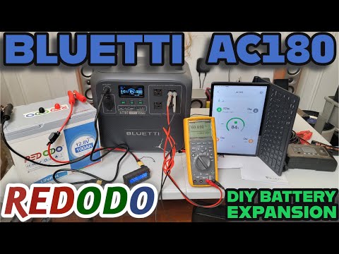Bluetti AC180 with Redodo 100ah Lifepo4 battery