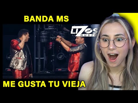 ESCUCHO a BANDA MS "EN VIVO" - ME GUSTA TU VIEJA (VIDEO OFICIAL) - REACCION