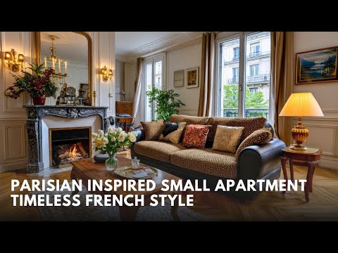 Parisian Inspired Small Apartment Decor That Embodies Timeless French Chic
