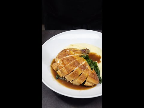 CHICKEN BREAST 🍗🥬 💛 with Mashed Potatoes and Kale #asmr #recipe #giallozafferanolovesitaly