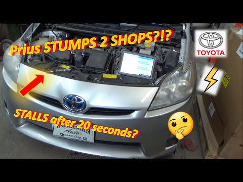 Prius STUMPS 2 Shops...STALLS after 20 Seconds?! (EV Battery DEPLETED!!)