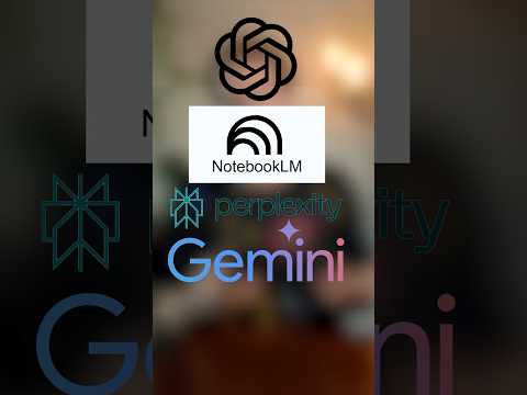 FREE AI Deep Research Tools #chatgpt #gemini #notebooklm #perplexity