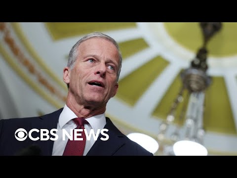 Senate Majority Leader Thune says "I can't guarantee an outcome" on GOP voting bill