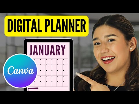 How to make a Digital Planner on Canva (Step-by-step in 2025)