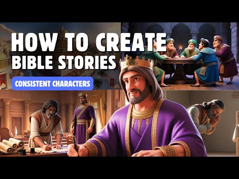 Create MONETIZABLE Animated Bible Stories with AI | Consistent Characters