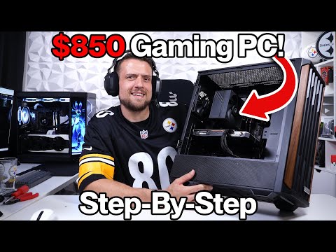 How to Build a $850 Gaming PC (Ryzen 5 5600 and RX 7600)