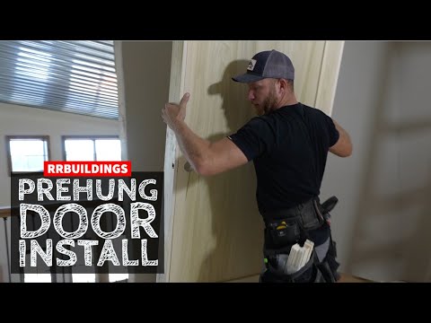 PreHung Door Install UNEDITED Best How To Method for DIY