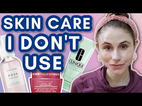 10 Skin care PRODUCTS I DON'T USE| Dr Dray
