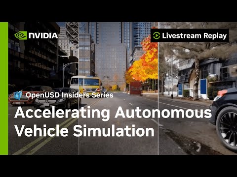 Autonomous Vehicle Simulation With NVIDIA Omniverse and Cosmos
