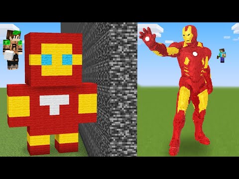 I Cheated with SUPERHEROES in Minecraft Build Battle