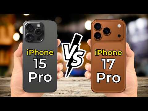 iPhone 15 Pro vs iPhone 17 Pro 🔥 Full Specs Comparison