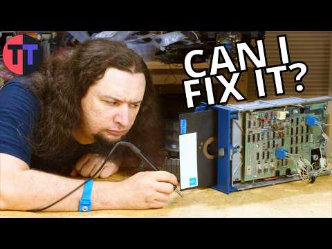 70s Floppy Drive Repair - Data General 6039