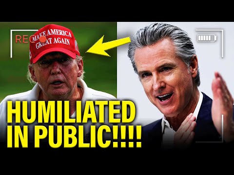 Trump is HUMILIATED IN PUBLIC as Newsom TURNS THE TABLES