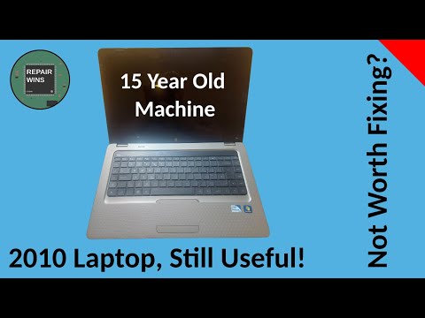 Repairing a Junk Laptop to Give Away - HP G62 from 2010!