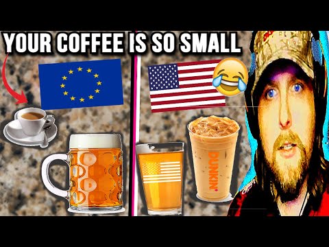 American Reacts to USA vs EUROPE Cultural Differences