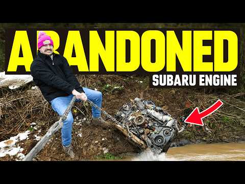 I Rescued A Subaru Boxer Engine From A River Bank!