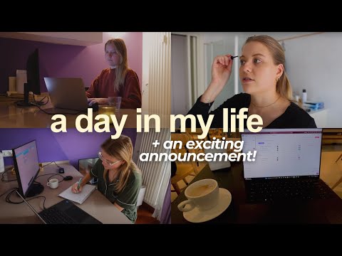 vlog | group trip announcement, italian studying, summer plans ☀️🌊