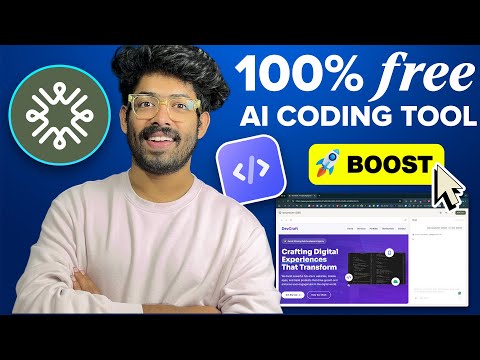 This 100% Free AI Coding Tool's Boost Mode Is Next Level! - Build Amazing UI in Seconds