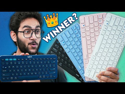 Logitech K380 Vs Rapoo E9050 - Best Multi Device Wireless Keyboard For Your Work Desk?
