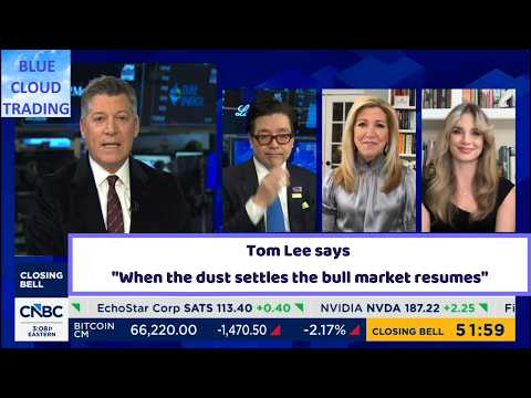 TOM LEE says "When the dust settles the Bull Market resumes"
