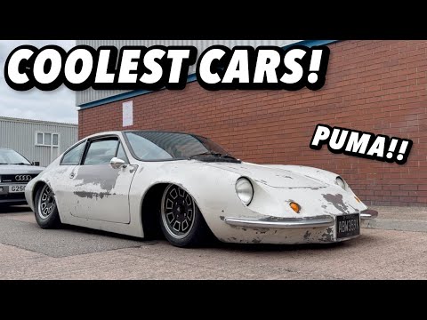 SO MANY COOL RARE CARS IN ONE PLACE! (Ludwick's Garage UK Meet!)