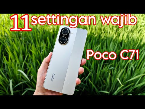 Settingan WAJIB Poco C71 Tips & Trik