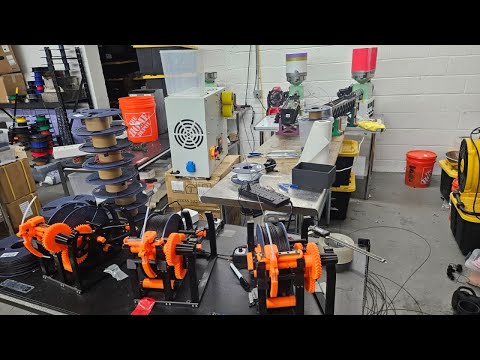 How I Make My Own PLA For Under $4/Roll - Full Extrusion Line Cost and Setup