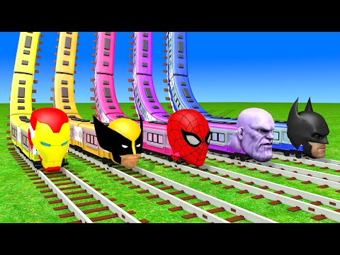 踏切アニメ あぶない電車 TRAIN 🚦 Fumikiri 3D Railroad Crossing Animation #train | Funny Trains
