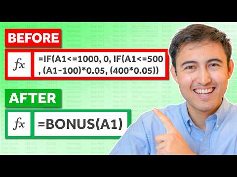 Simplify ANY Excel Formula With LAMBDA
