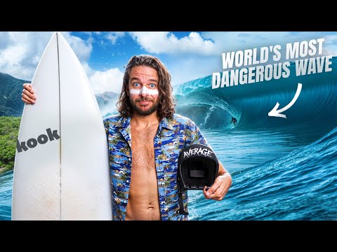 Can an AVERAGE surfer get BARRELLED at the World's deadliest wave?