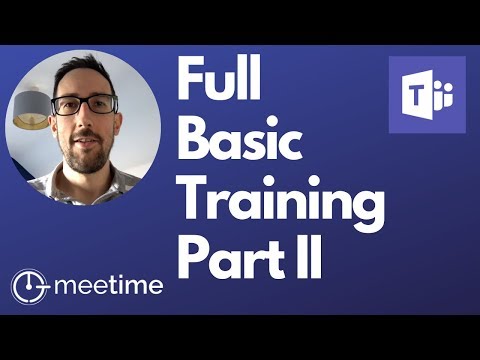 Microsoft Teams Full Basic Tutorial And Best Practices Training 2020 Part 2